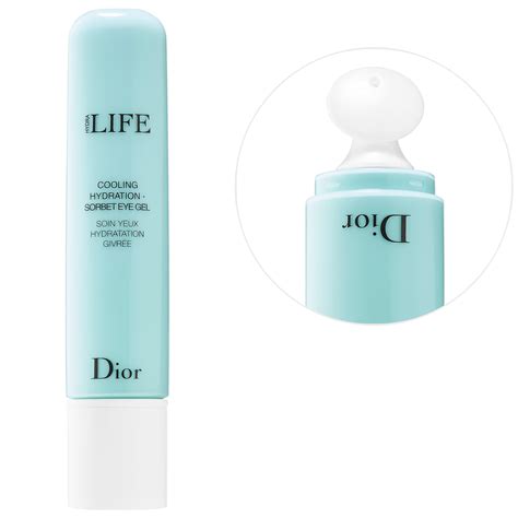 cooling hydration sorbet eye gel dior